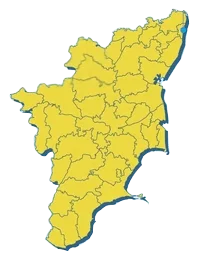 Map of Tamil Nadu highlighting Attur International’s facility